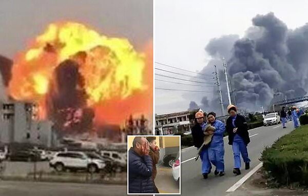 China factory blast : చైనా కెమికల్ ప్లాంట్‌లో భారీ పేలుడు..