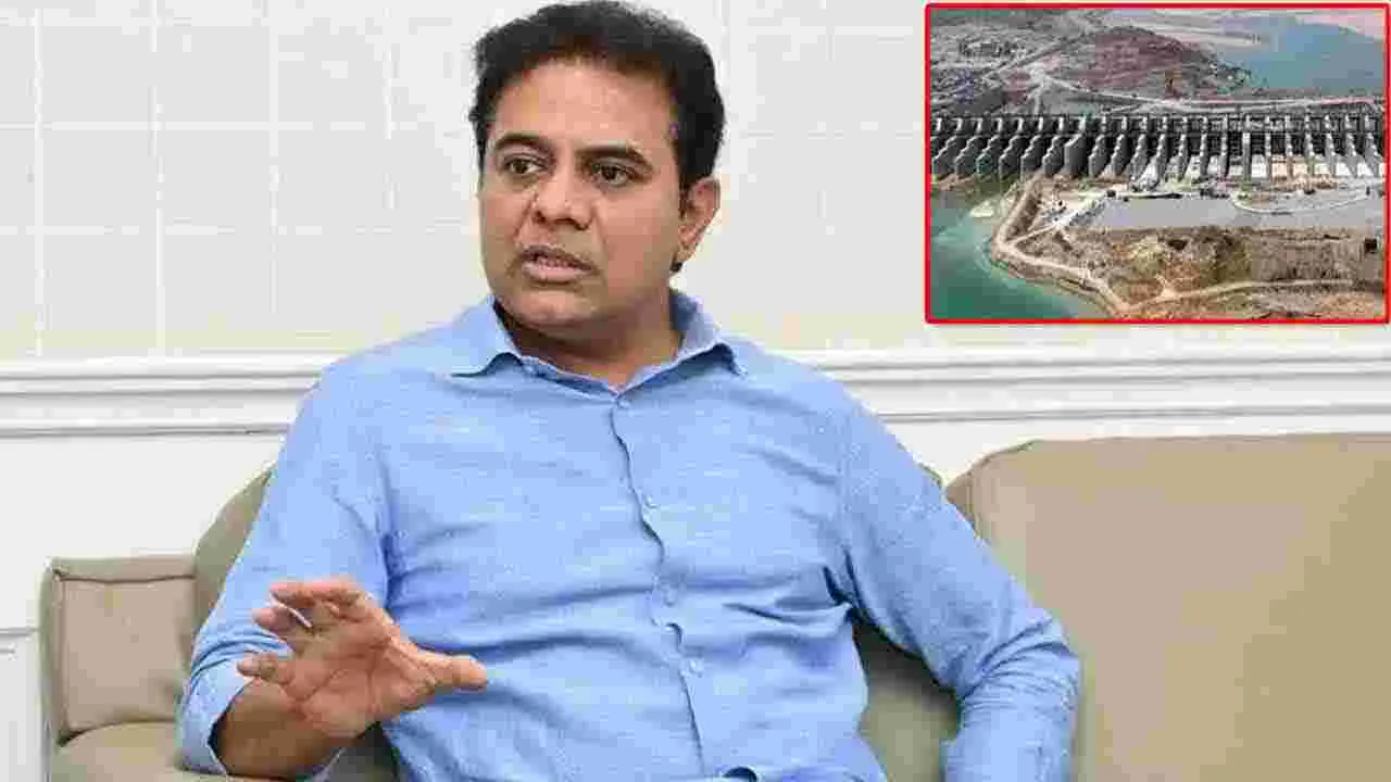 KTR : కాళేశ్వరం ప్రాజెక్ట్ వ్యవహారంలో కేసీఆర్ కు నోటీసులు