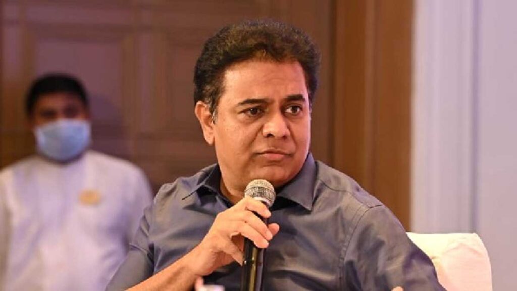 KTR : కేటీఆర్‌కు అంతర్జాతీయ గౌరవం