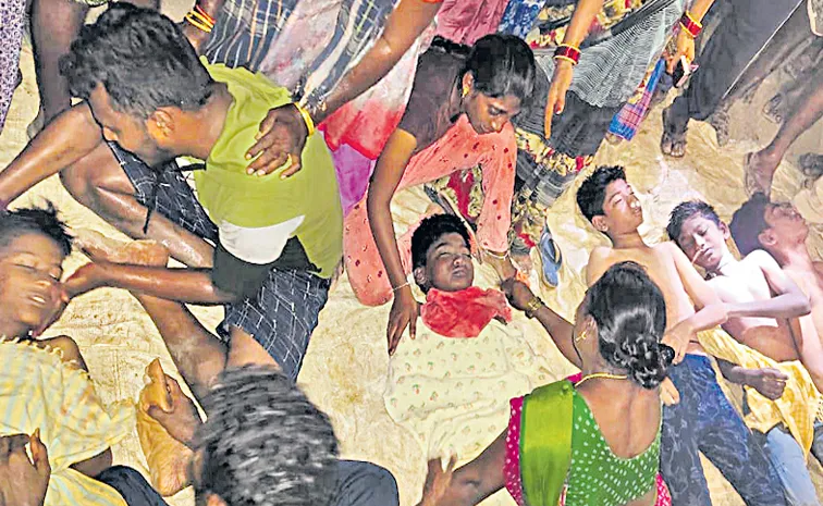 Kadapa : ఈతకు వెళ్లి చెరువులో గల్లంతైన ఐదుగురు చిన్నారులు..