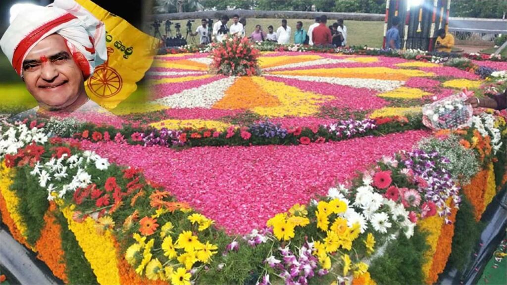 NTR Jayanthi : ఎన్టీఆర్ ఘాట్ వద్ద జూనియర్ ఎన్టీఆర్, కల్యాణ్‌రామ్ నివాళి
