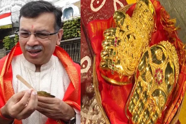 Tirumala : రూ. 7కోట్ల విలువైన బంగారు ఆభ‌ర‌ణాలు స్వామివారికి విరాళం : సంజీవ్ గోయెంకా