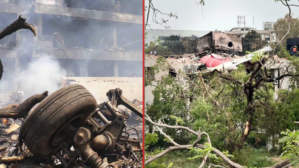 Ahmedabad plane crash : పైల‌ట్లు 2వేల మంది ప్రాణాలు కాపాడార‌న్న ప్రత్యక్ష సాక్షి