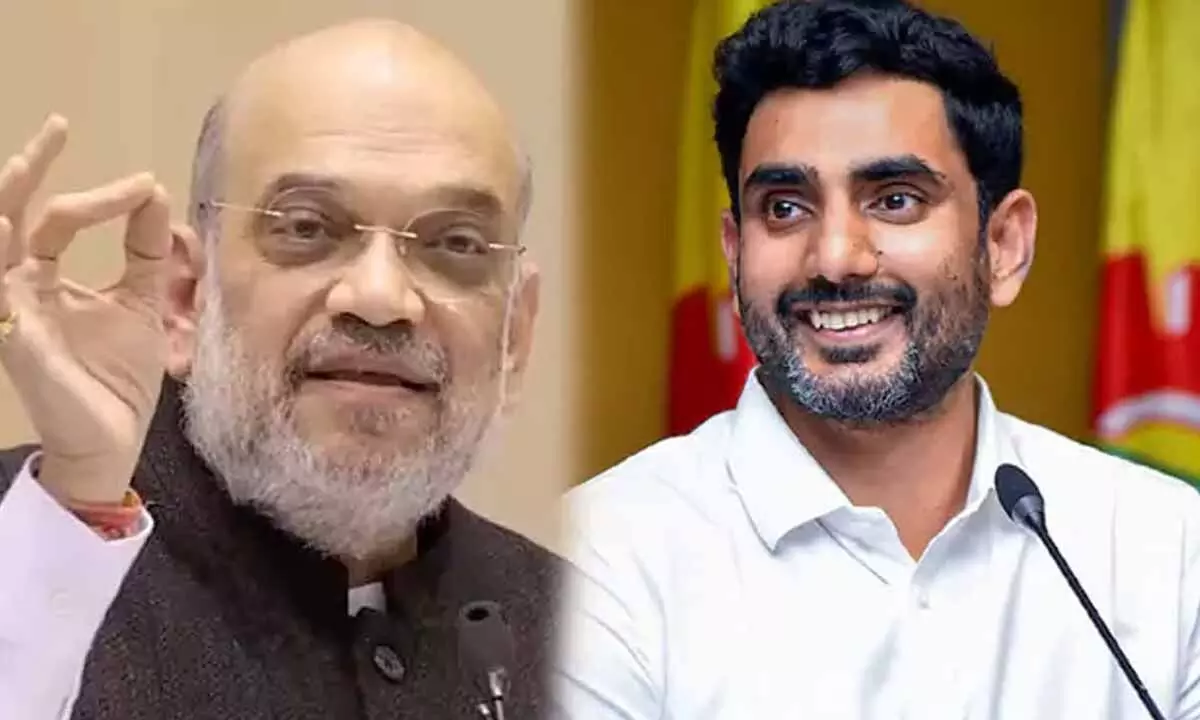 Lokesh : లోకేష్‌ను అభినందించిన అమిత్ షా..