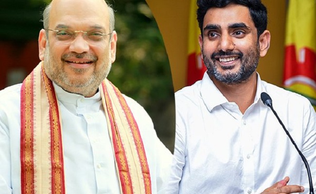 Nara Lokesh : లోకేష్‌ను అభినందించిన అమిత్ షా..