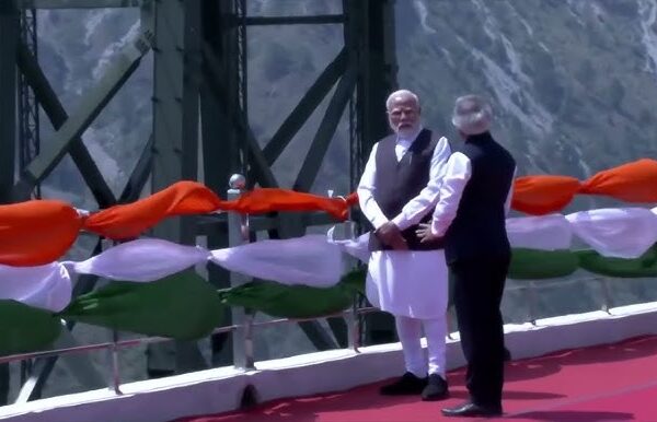 PM Modi : ప్రపంచంలోనే ఎత్తైన రైల్వే వంతెనను ప్రధాని మోదీ ప్రారంభించారు