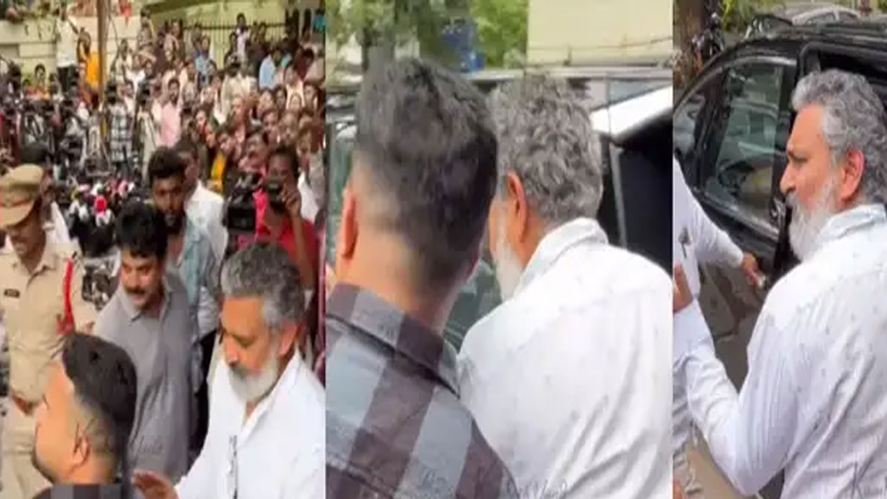 Rajamouli : వీడెవ‌డో కాని రాజ‌మౌళికే చిరాకు తెప్పించాడుగా..