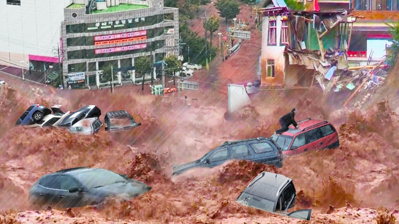 China Floods : చైనాలో భారీ వర్షాలు..34 మంది మృతి