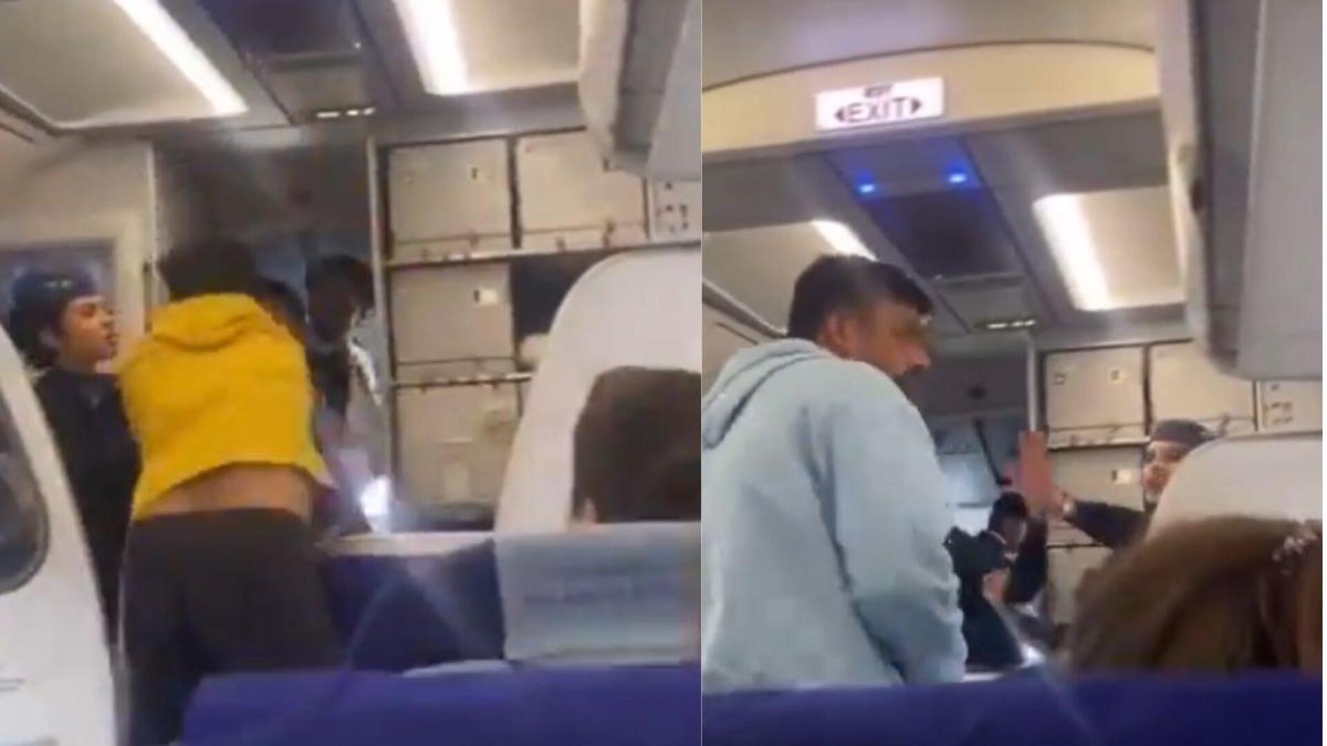 Indigo Flight : ఇండిగో ఫ్లైట్‌లో సహచర ప్రయాణికుడిపై దాడి