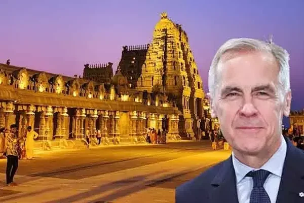 Yadagirigutta Temple : యాదగిరిగుట్ట స్వామివారి సేవలను ప్రశంసించిన కెనడా ప్రధాని Yadagirigutta Temple : యాదగిరిగుట్ట స్వామివారి సేవలను ప్రశంసించిన కెనడా ప్రధాని