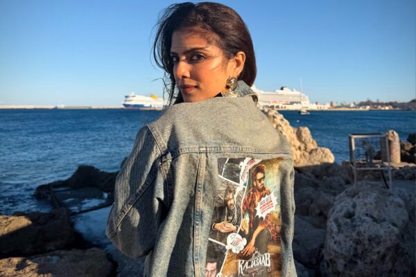film news Malavika Mohanan : 'రాజా సాబ్' పోస్టర్ డ్రెస్‌తో మాళవిక సందడి!