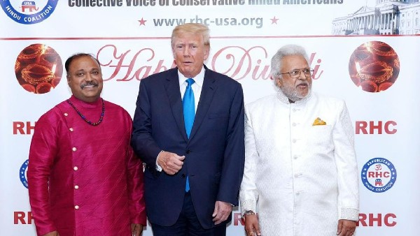telugu news Donald Trump : వైట్‌హౌస్‌లో ట్రంప్ దీపావళి వేడుకలు