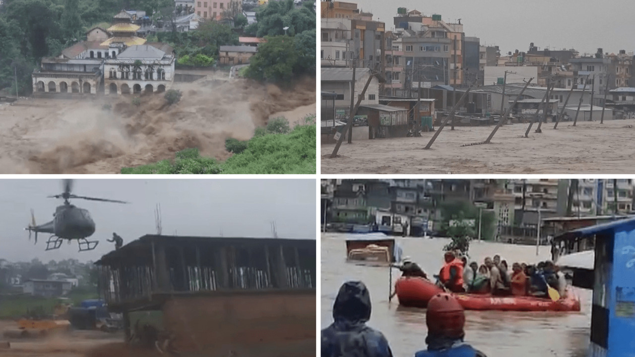 telugu news Nepal Floods : వరదలతో నేపాల్ అతలాకుతలం