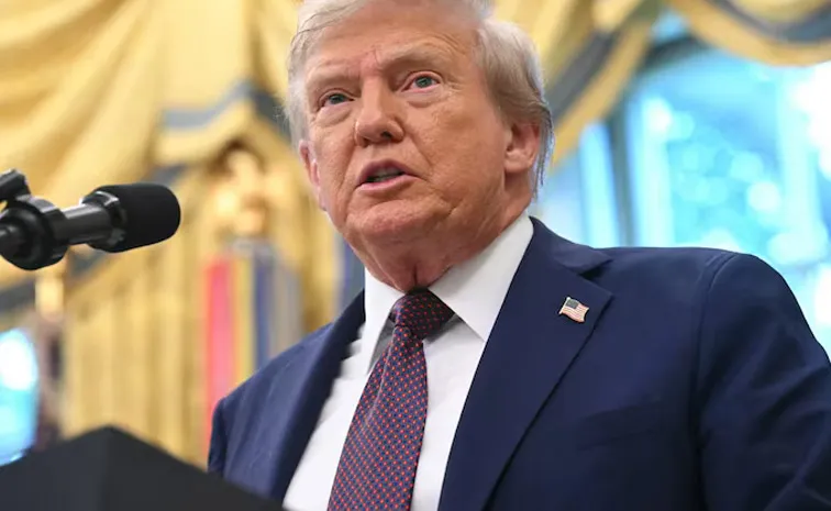 latest telugu news Donald Trump : భారత్‌పై అమెరికా విధించిన సుంకాలను తగ్గింపు