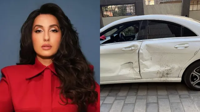 latest film news Nora Fatehi : నటి నోరా ఫతేహి కారుకు ప్రమాదం..
