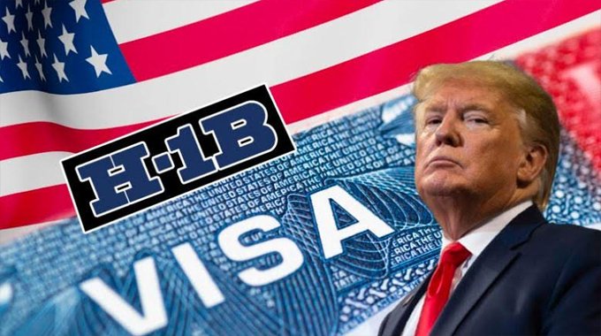latest telugu news H-1B Visa : H-1B H-4 వీసాలపై ట్రంప్ ప్రభుత్వం షాక్ నిర్ణయం