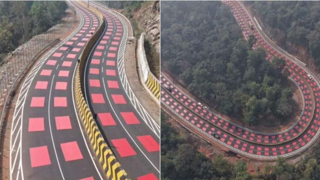 latest telugu news NHAI : అటవీ రోడ్లలో వన్యప్రాణుల భద్రత కోసం ఎరుపు రంగు రోడ్లు!