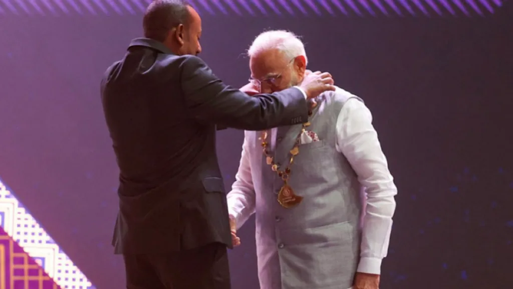 latest telugu news PM Modi : ప్రధాని నరేంద్ర మోదీకి ఇథియోపియా అత్యున్నత గౌరవం…