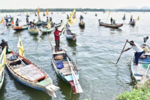 AP-Krishna River Boats Rally